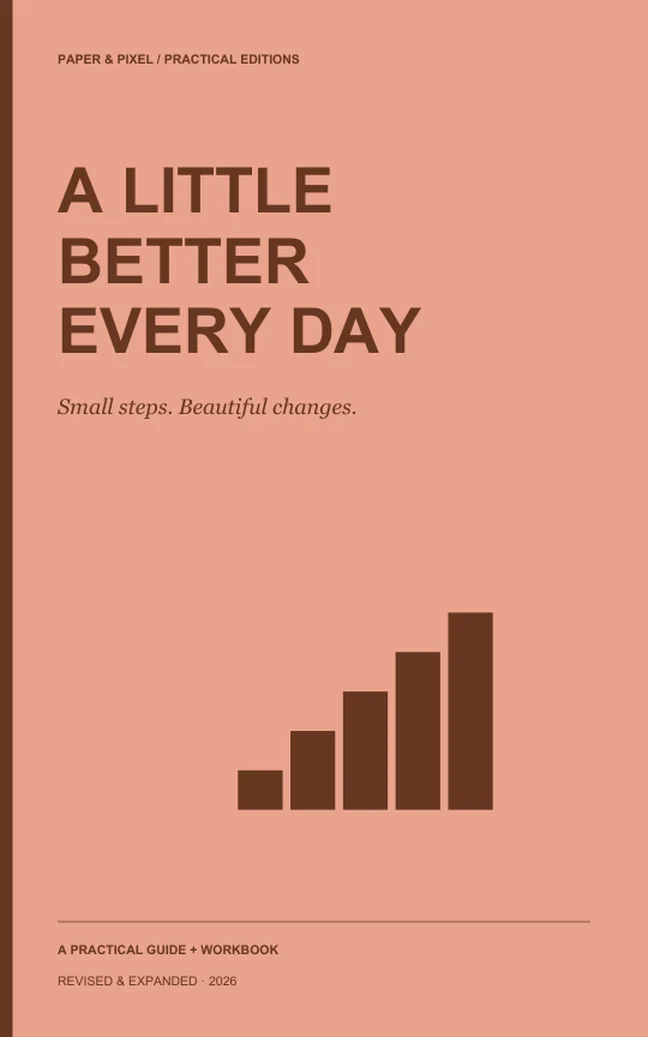A Little Better Every Day by Paper & Pixel — ebook cover