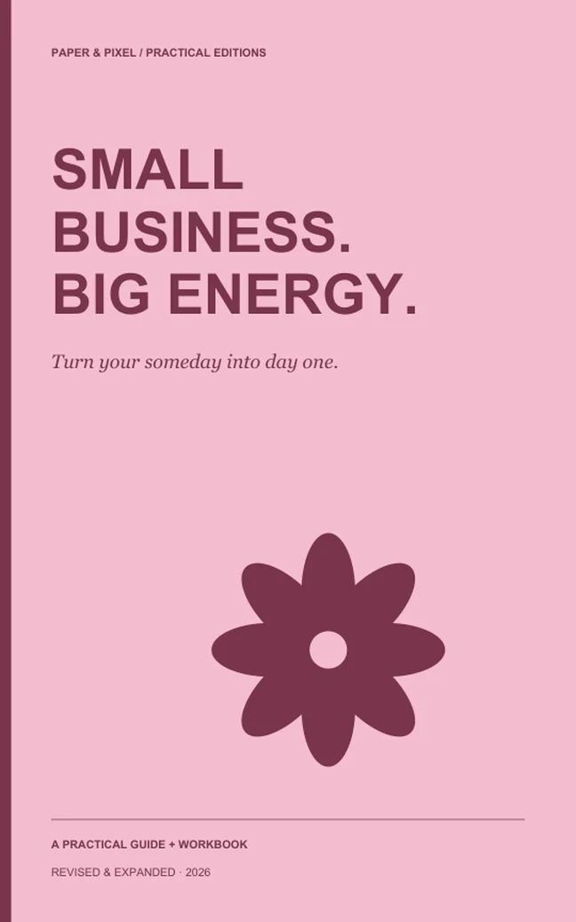 Small Business, Big Energy by Paper & Pixel — ebook cover
